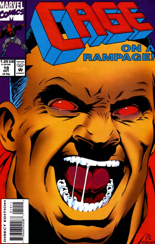 Marvel COMIC BOOK Cage #19 (VF/NM)