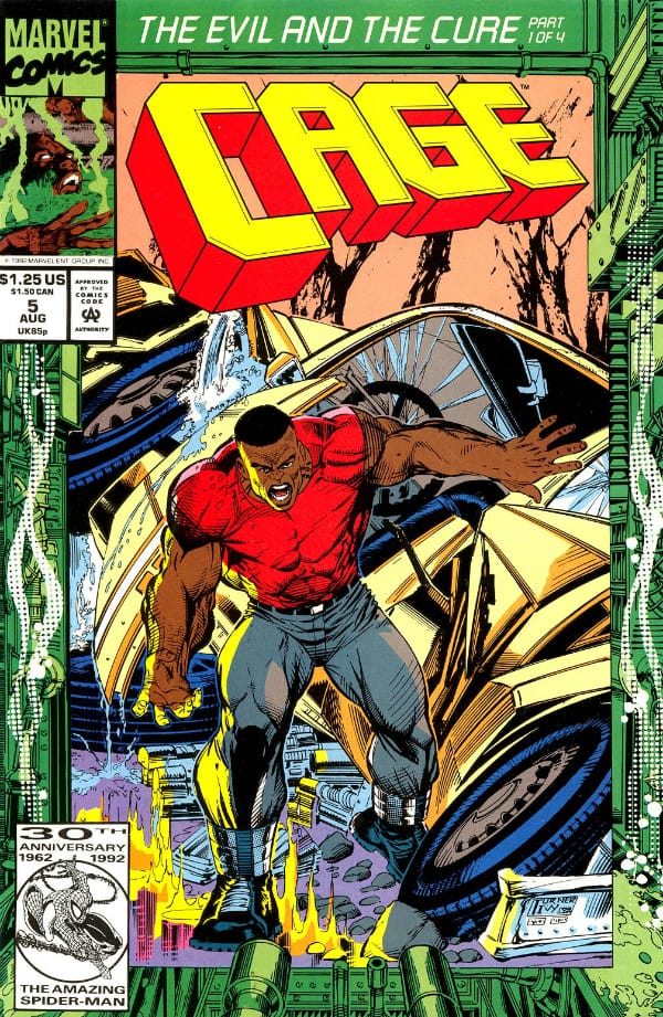 Marvel COMIC BOOK Cage #5 (VF/NM)