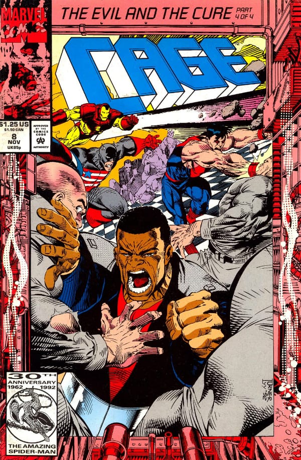 Marvel COMIC BOOK Cage #8 (VF/NM)