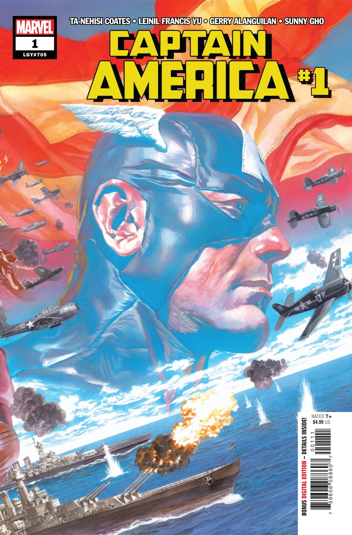 Marvel COMIC BOOK Captain America #1 - CVR A (VF)