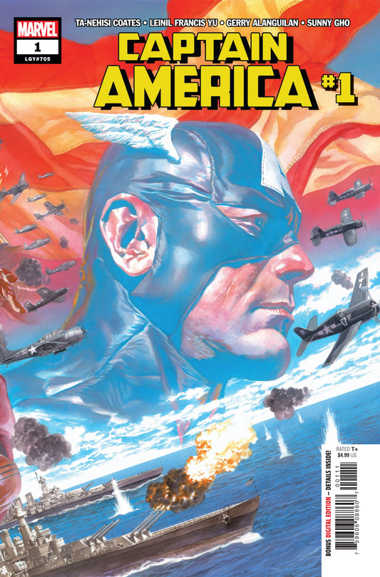 Marvel COMIC BOOK Captain America #1 - CVR A (VF)