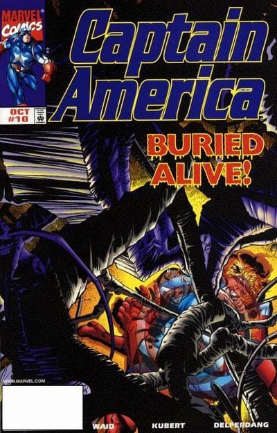 Marvel COMIC BOOK Captain America #10 (VF)