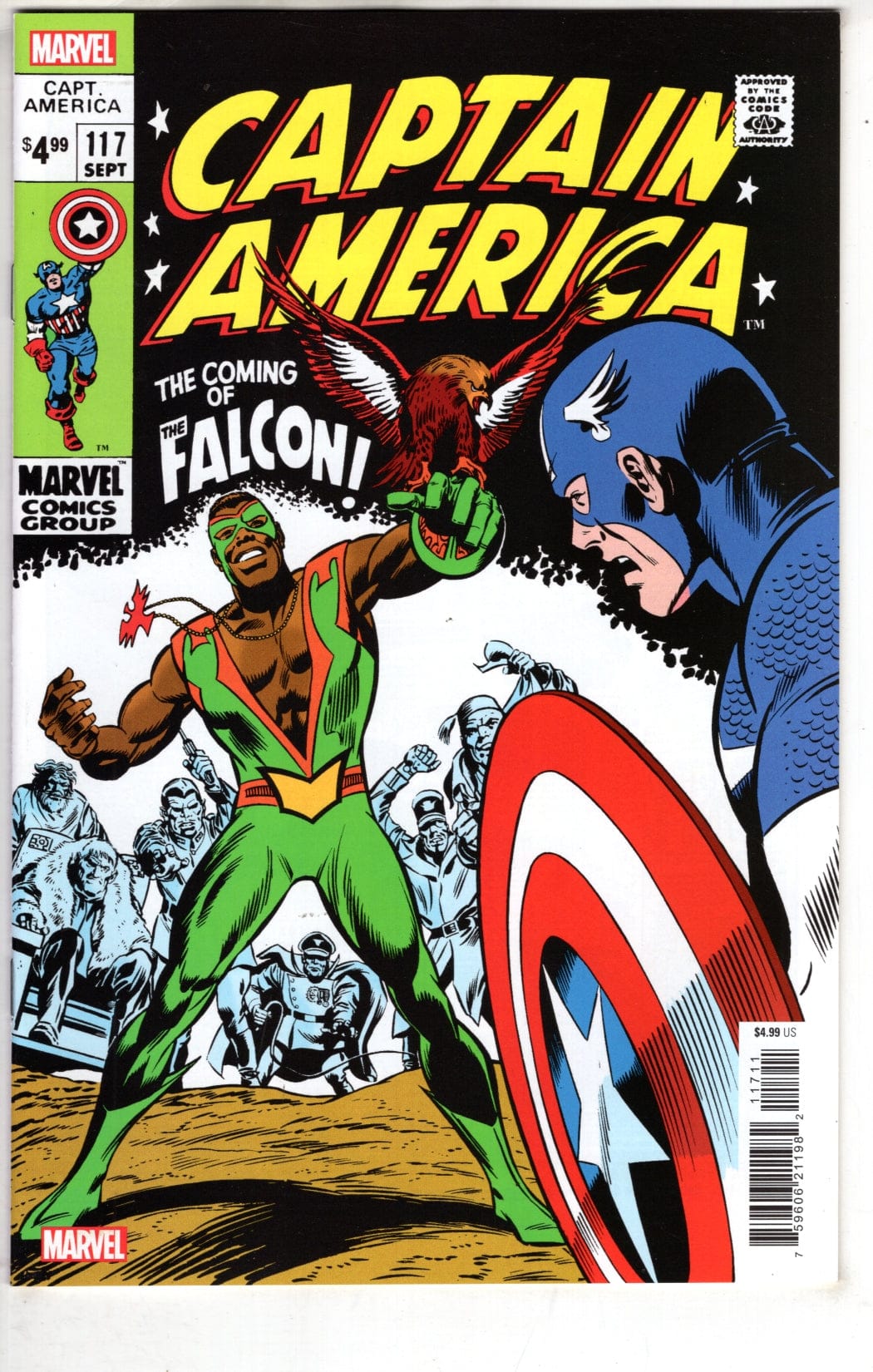 Marvel COMIC BOOK Captain America #117 Facsimile Edition [New Printing] (VF/NM)