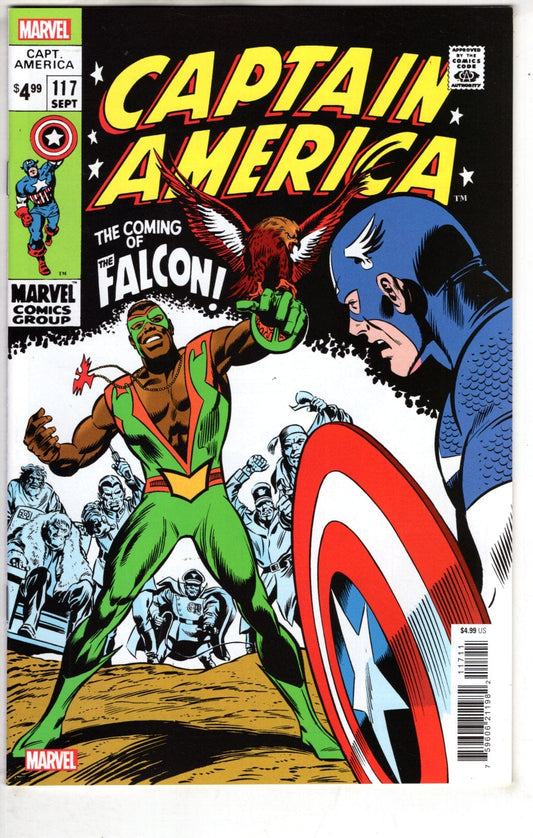 Marvel COMIC BOOK Captain America #117 Facsimile Edition [New Printing] (VF/NM)