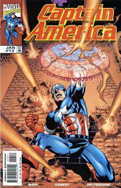 Marvel COMIC BOOK Captain America #13 (VF)