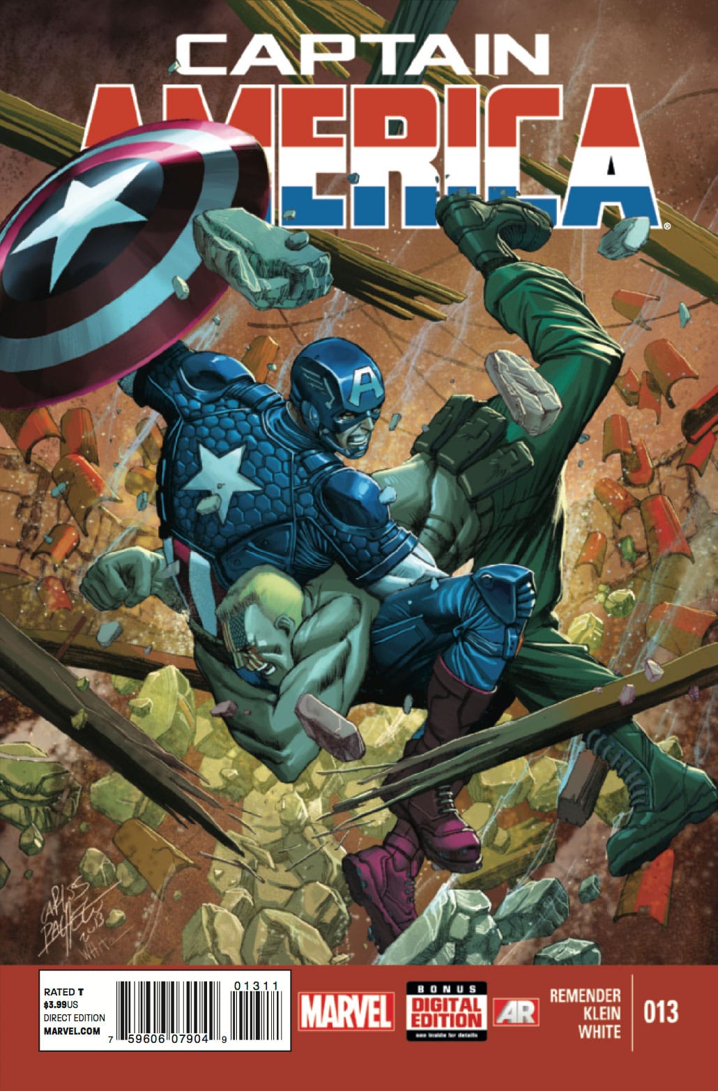 Marvel COMIC BOOK Captain America #13 (VF/NM)