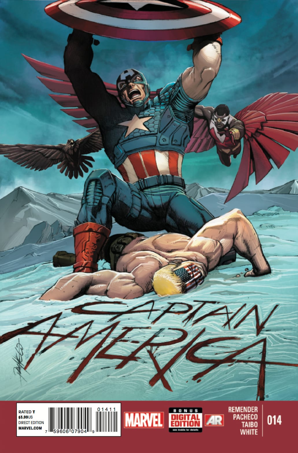 Marvel COMIC BOOK Captain America #14 (VF/NM)