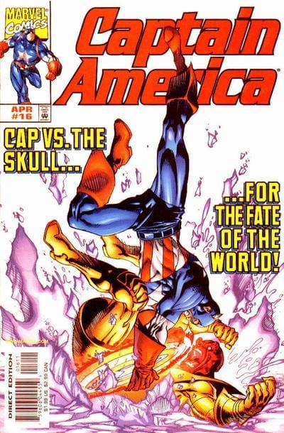 Marvel COMIC BOOK Captain America #16 (VF)