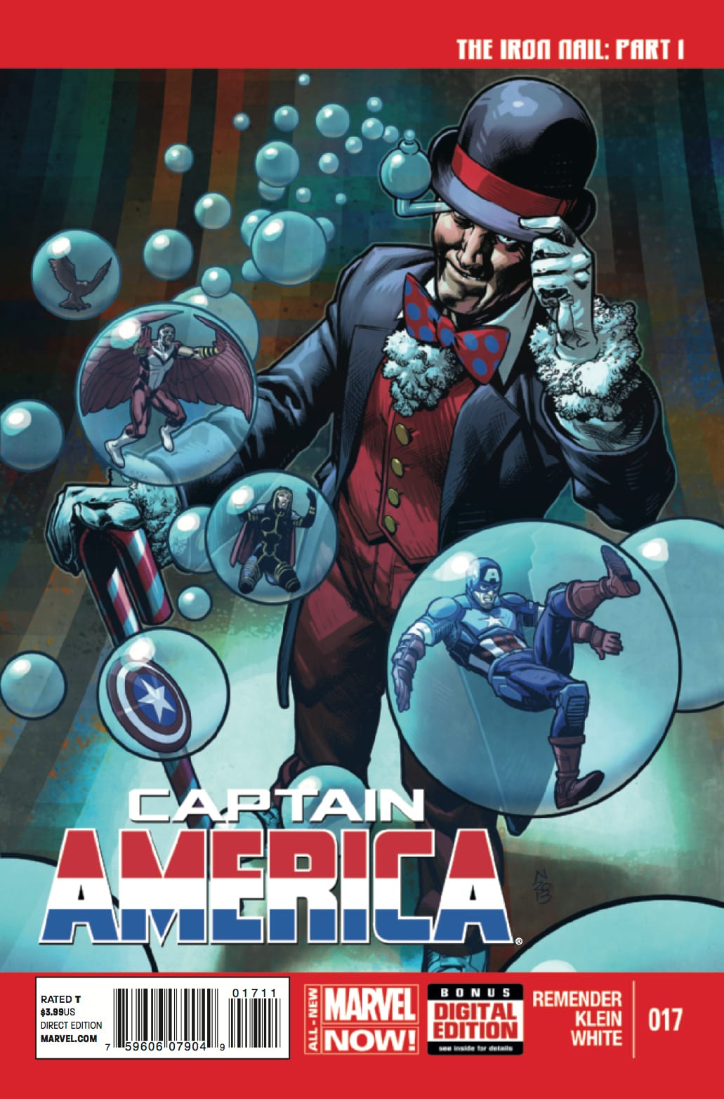 Marvel COMIC BOOK Captain America #17 (VF/NM)