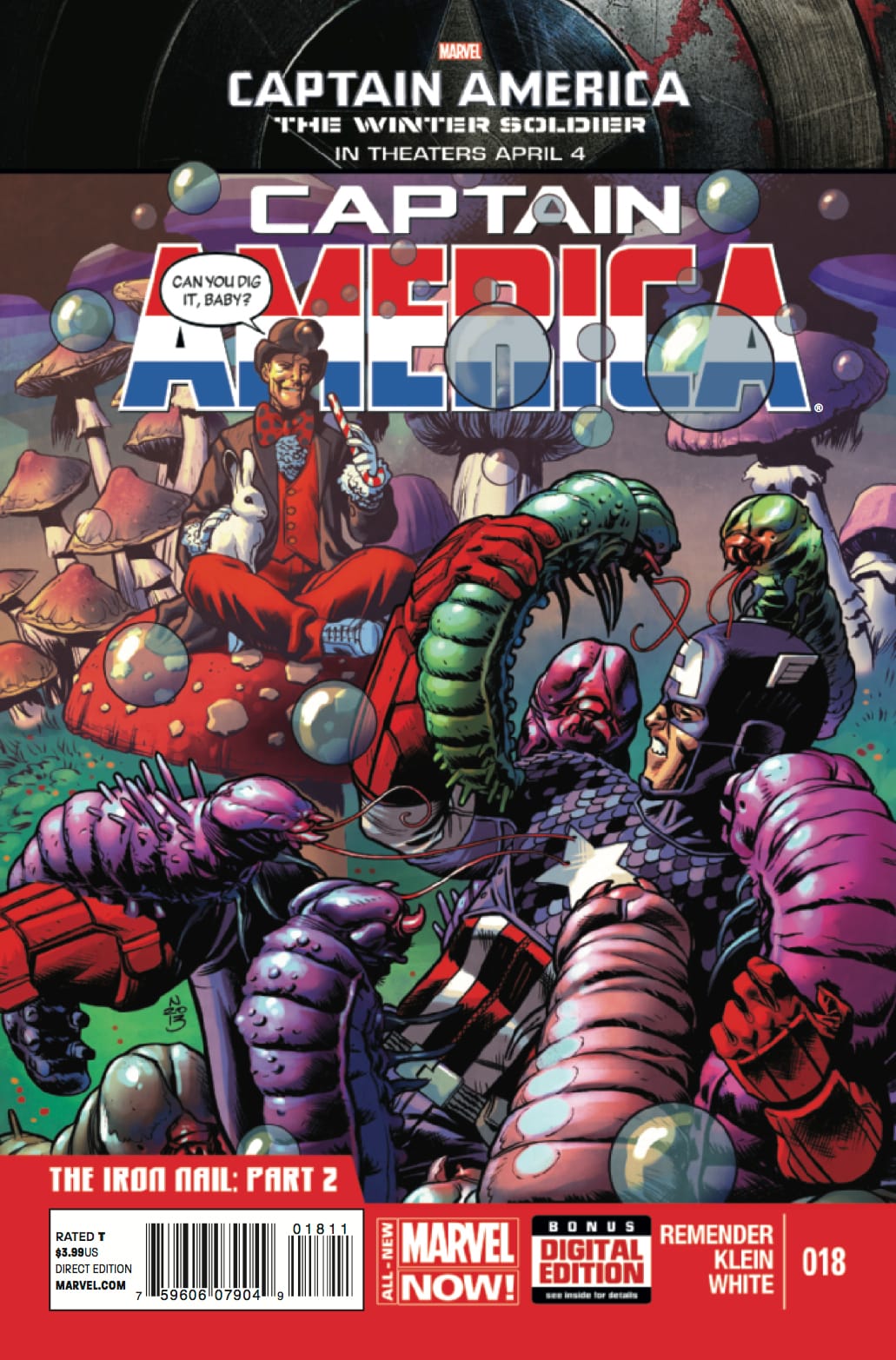 Marvel COMIC BOOK Captain America #18 (VF/NM)