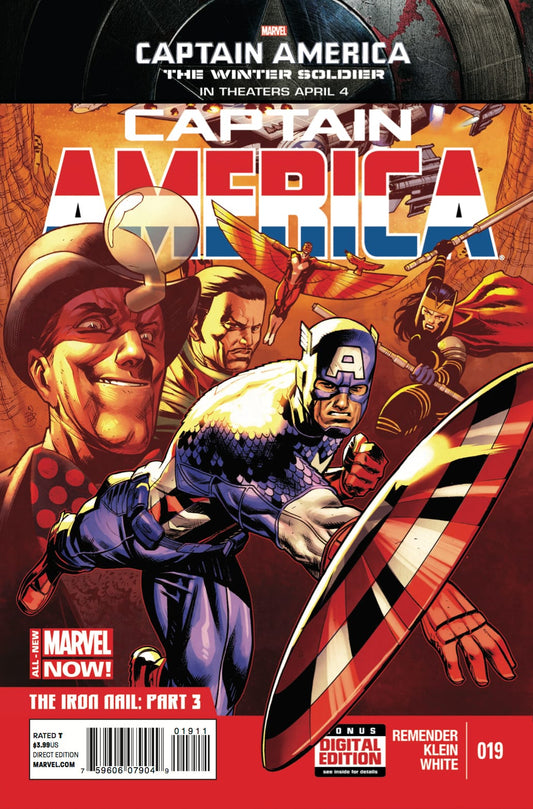 Marvel COMIC BOOK Captain America #19 (VF/NM)