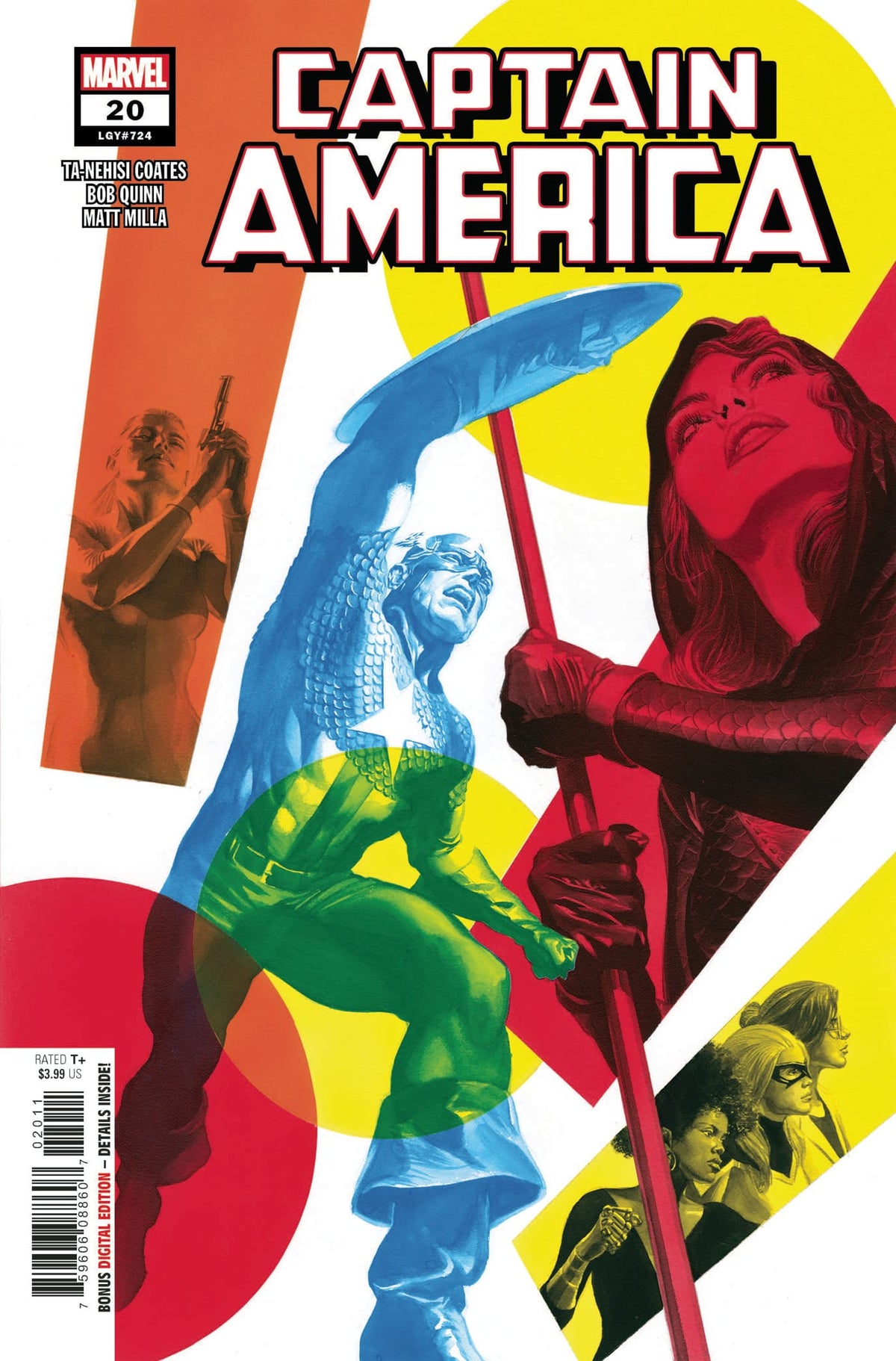 Marvel COMIC BOOK Captain America #20 - CVR A (VF)