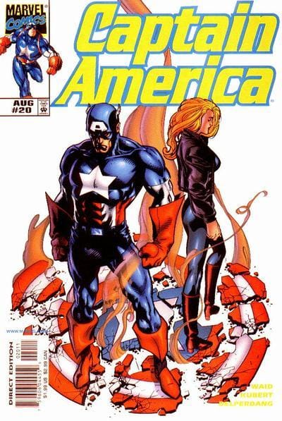 Marvel COMIC BOOK Captain America #20 (VF)