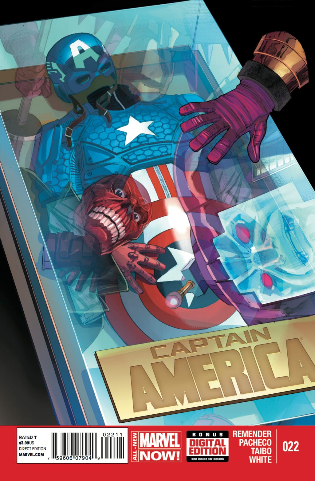 Marvel COMIC BOOK Captain America #22 (VF/NM)