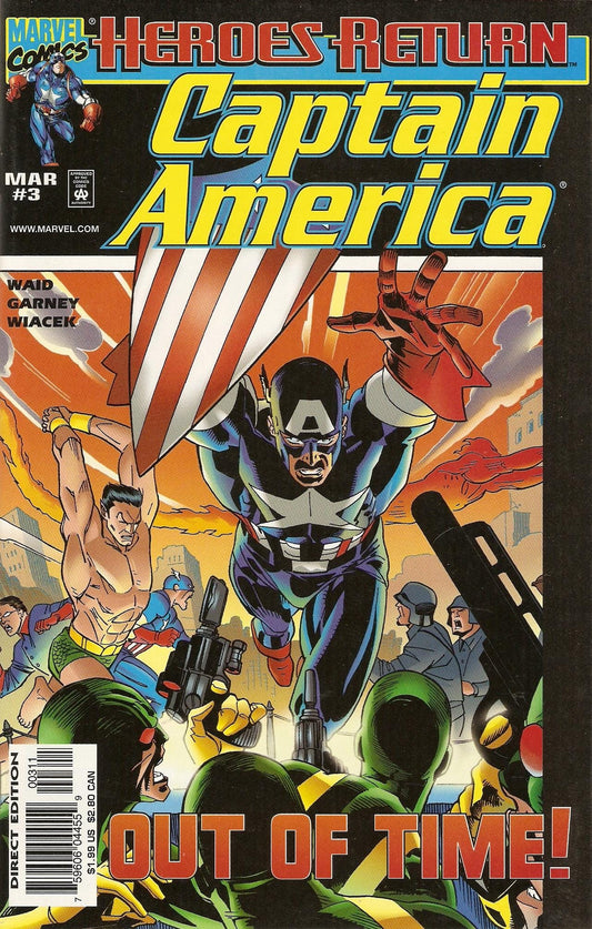 Marvel COMIC BOOK Captain America #3 (VF)