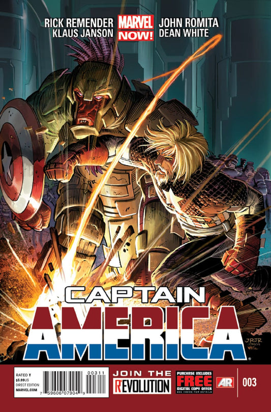 Marvel COMIC BOOK Captain America #3 (VF/NM)