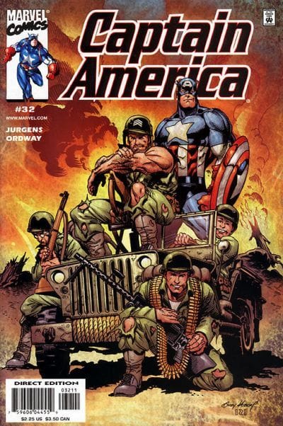 Marvel COMIC BOOK Captain America #32 (VF)