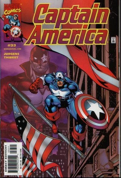 Marvel COMIC BOOK Captain America #33 (VF)