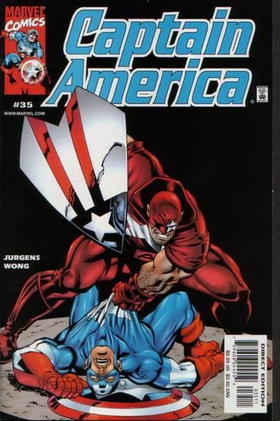 Marvel COMIC BOOK Captain America #35 (VF)