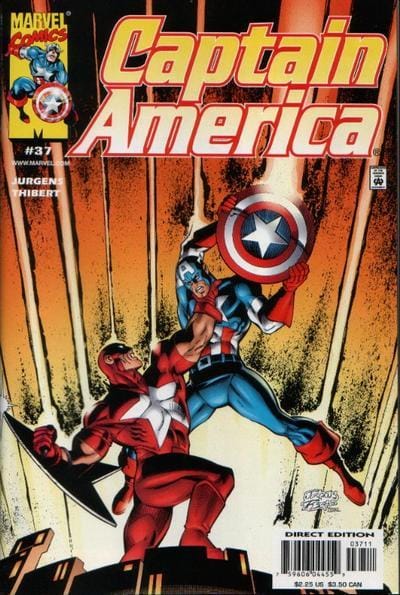 Marvel COMIC BOOK Captain America #37 (VF)