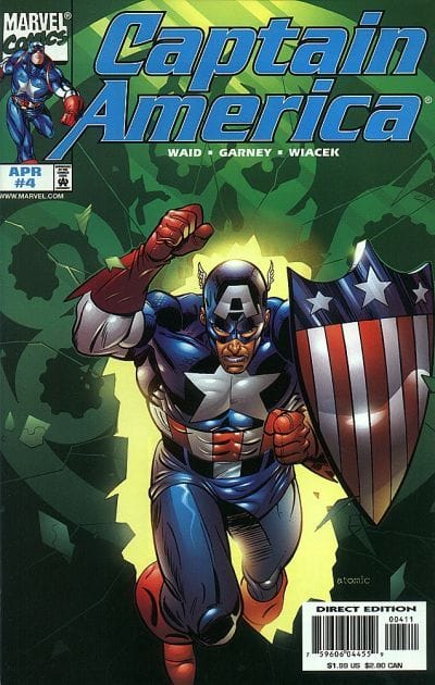 Marvel COMIC BOOK Captain America #4 (VF)