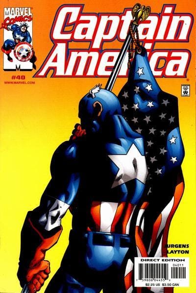 Marvel COMIC BOOK Captain America #40 (VF)