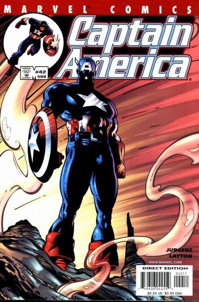 Marvel COMIC BOOK Captain America #42 (VF)