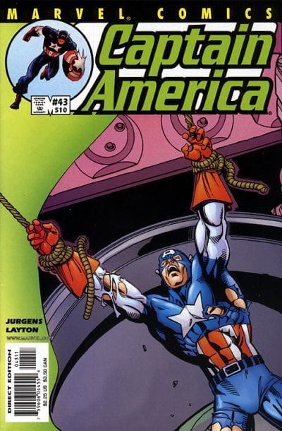Marvel COMIC BOOK Captain America #43 (VF)