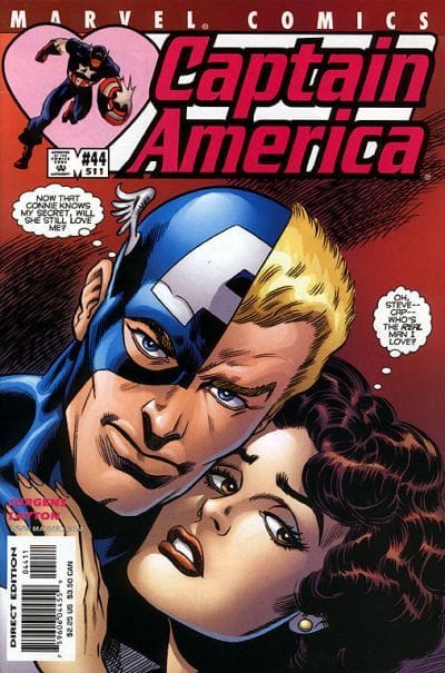 Marvel COMIC BOOK Captain America #44 (VF)