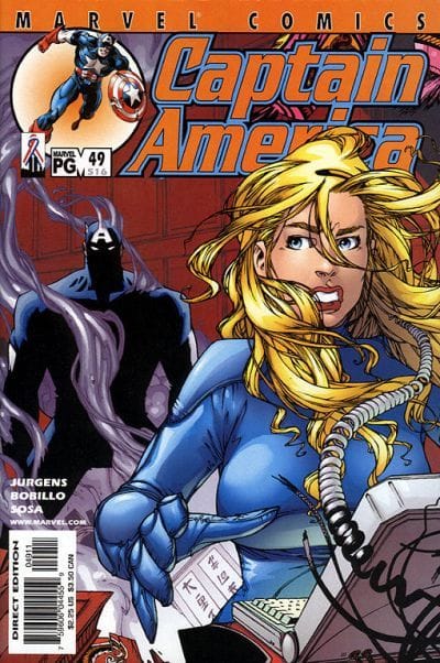 Marvel COMIC BOOK Captain America #49 (VF)
