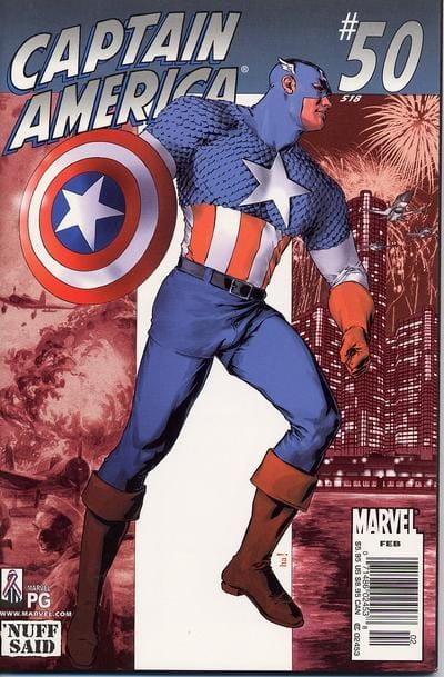 Marvel COMIC BOOK Captain America #50 (VF)