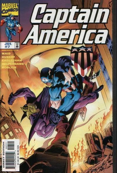 Marvel COMIC BOOK Captain America #7 (VF)