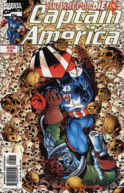 Marvel COMIC BOOK Captain America #8 (VF)