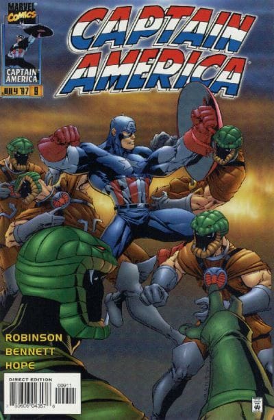 Marvel COMIC BOOK Captain America #9 - CVR A (VF)