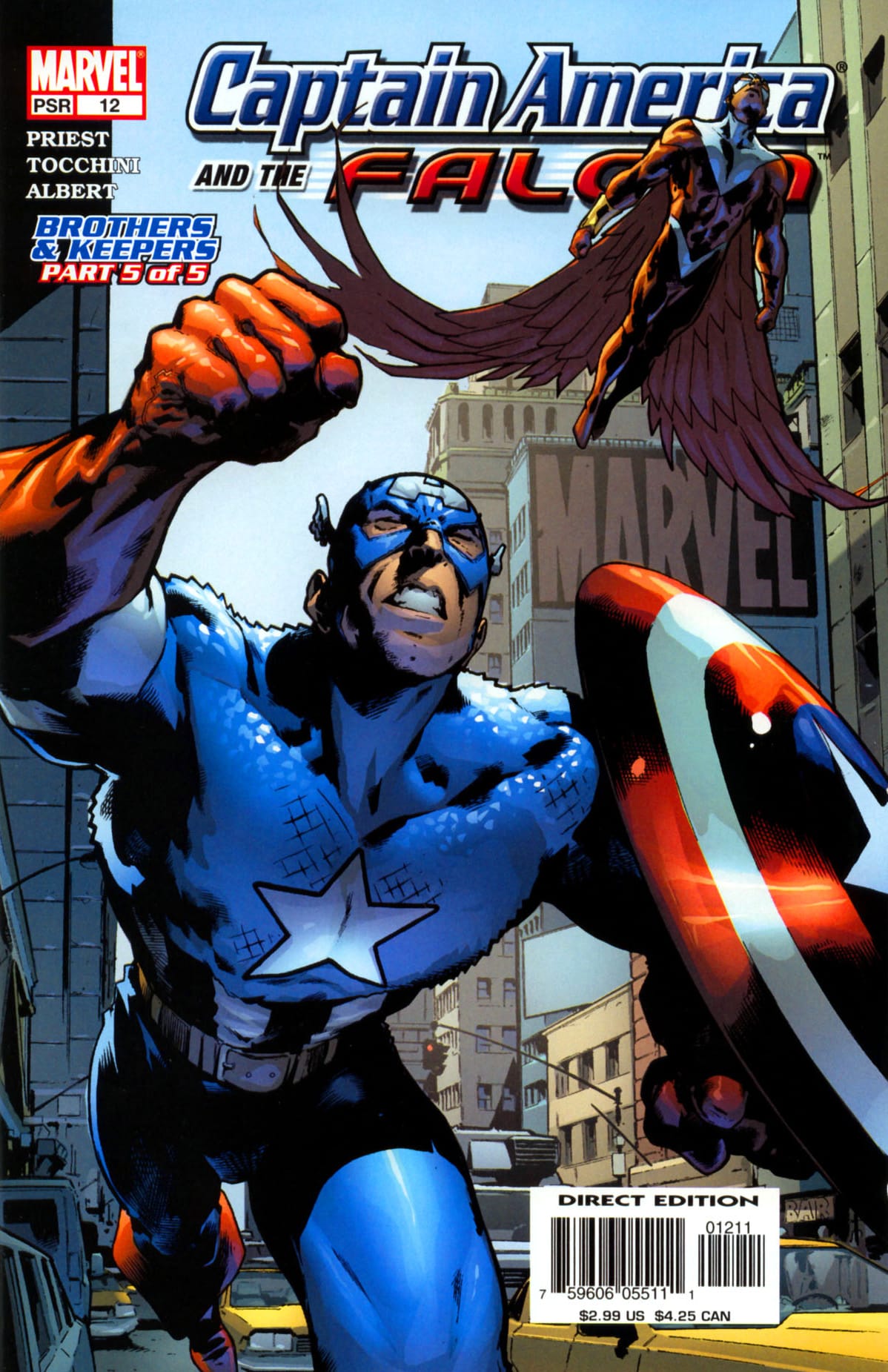 Marvel COMIC BOOK Captain America & the Falcon #12 (VF)