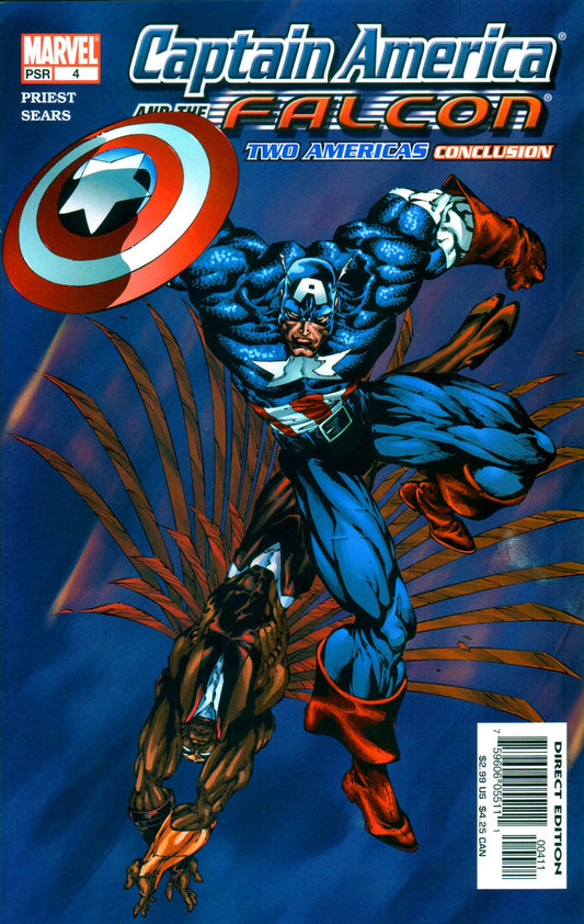 Marvel COMIC BOOK Captain America & the Falcon #4 (VF)