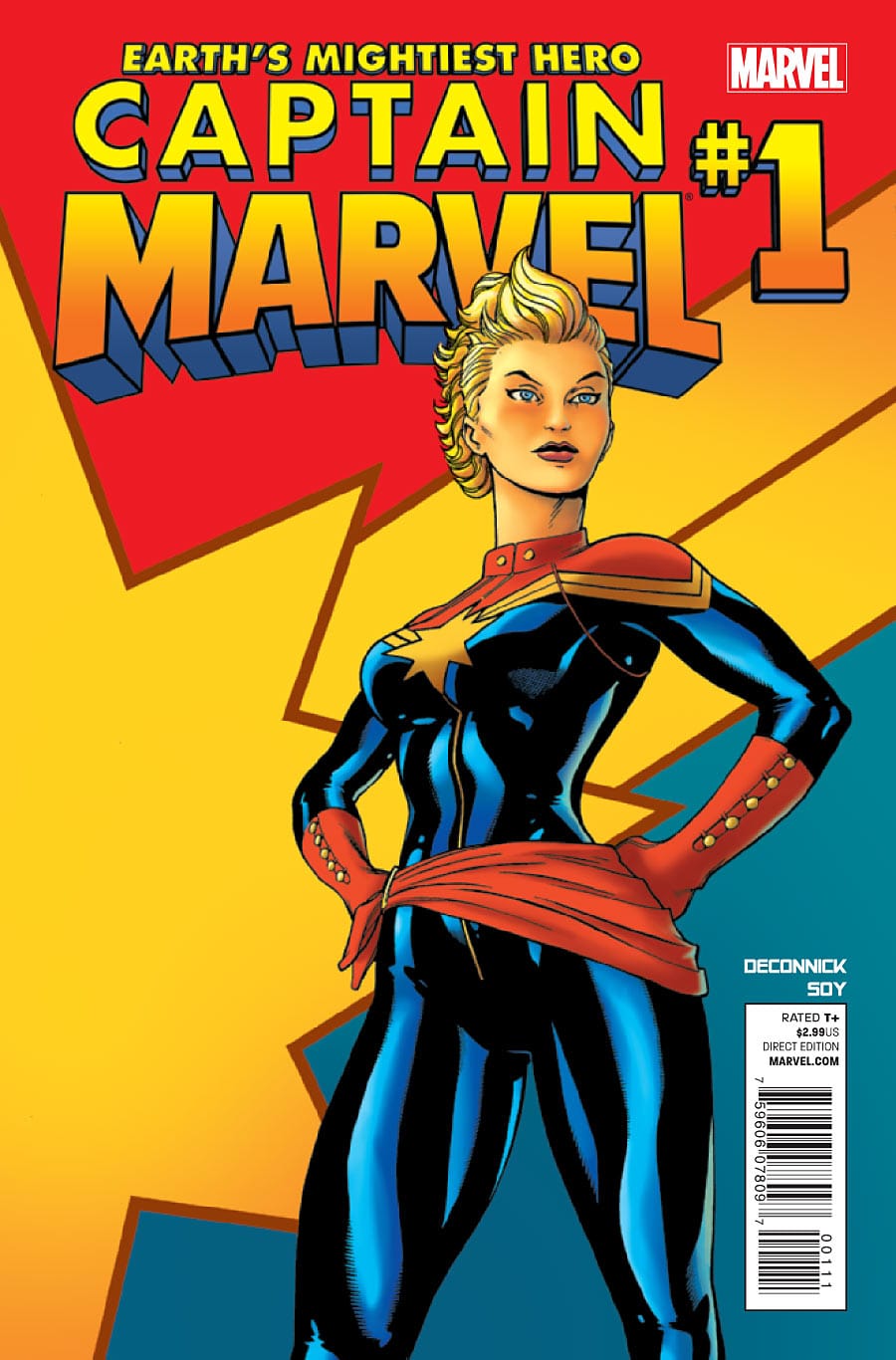 Marvel COMIC BOOK Captain Marvel #1 - CVR A (VF/NM)