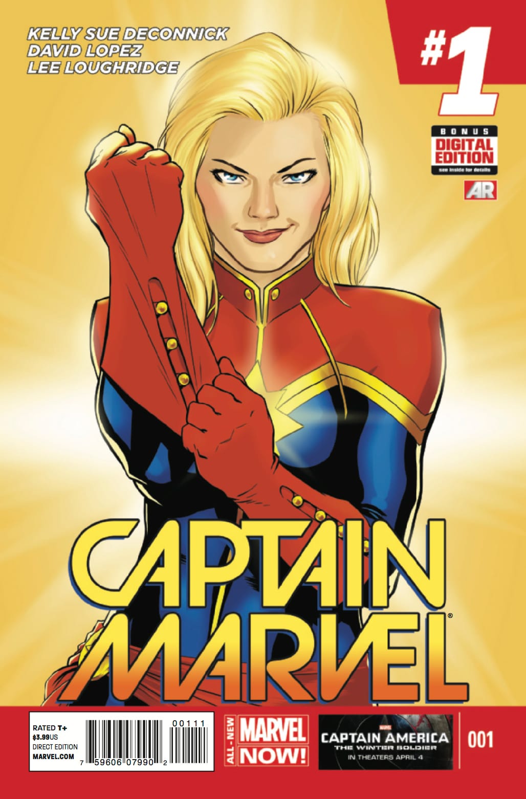 Marvel COMIC BOOK Captain Marvel #1 - CVR A (VF/NM)