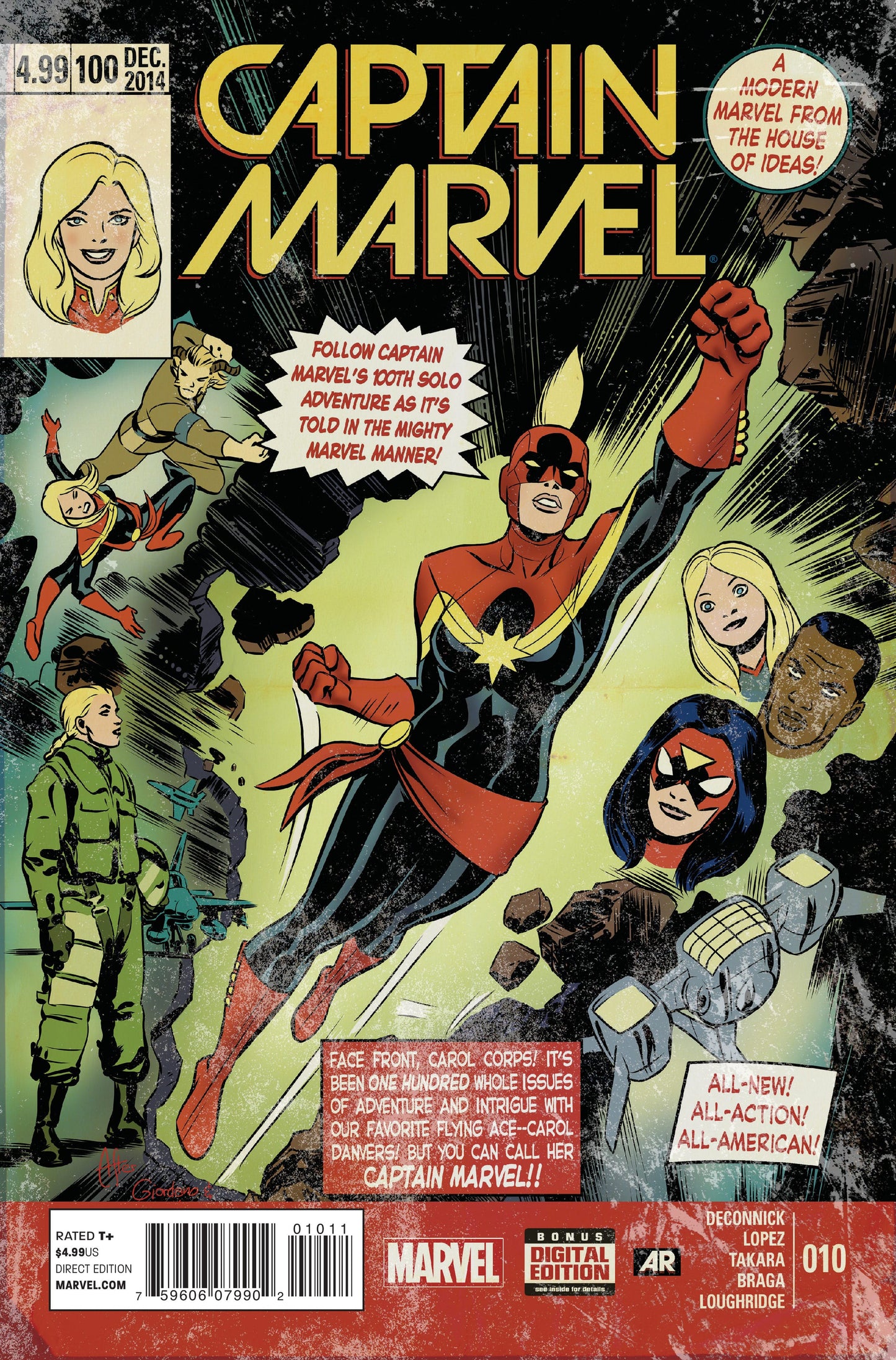 Marvel COMIC BOOK Captain Marvel #10 - CVR A (VF/NM)