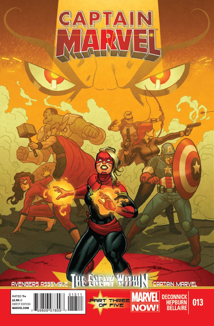 Marvel COMIC BOOK Captain Marvel #13 - CVR A (VF/NM)