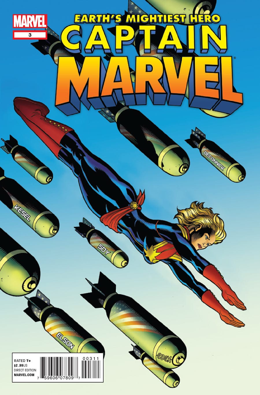 Marvel COMIC BOOK Captain Marvel #3 - CVR A (VF/NM)