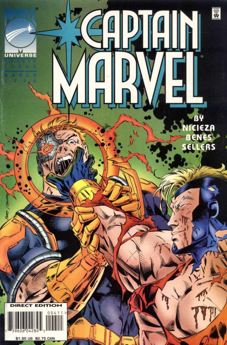 Marvel COMIC BOOK Captain Marvel #4 (VF/NM)