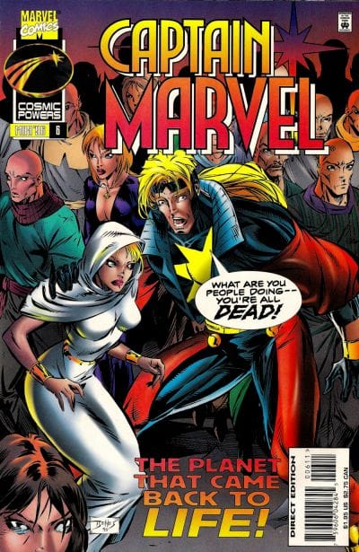 Marvel COMIC BOOK Captain Marvel #6 (VF/NM)