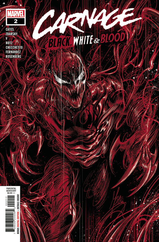 Marvel COMIC BOOK Carnage: Black, White & Blood #2 - CVR A (FN)