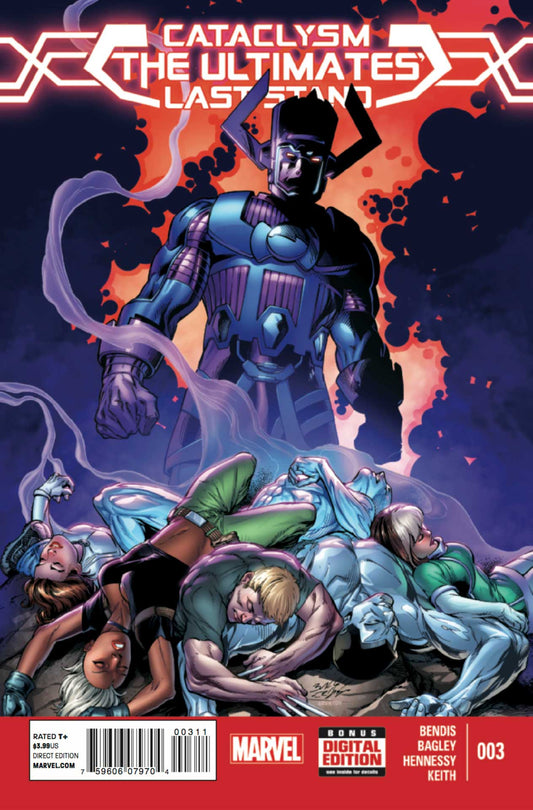 Marvel COMIC BOOK Cataclysm: The Ultimates' Last Stand #3 - CVR A (FN)