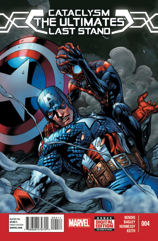 Marvel COMIC BOOK Cataclysm: The Ultimates' Last Stand #4 - CVR A (FN)
