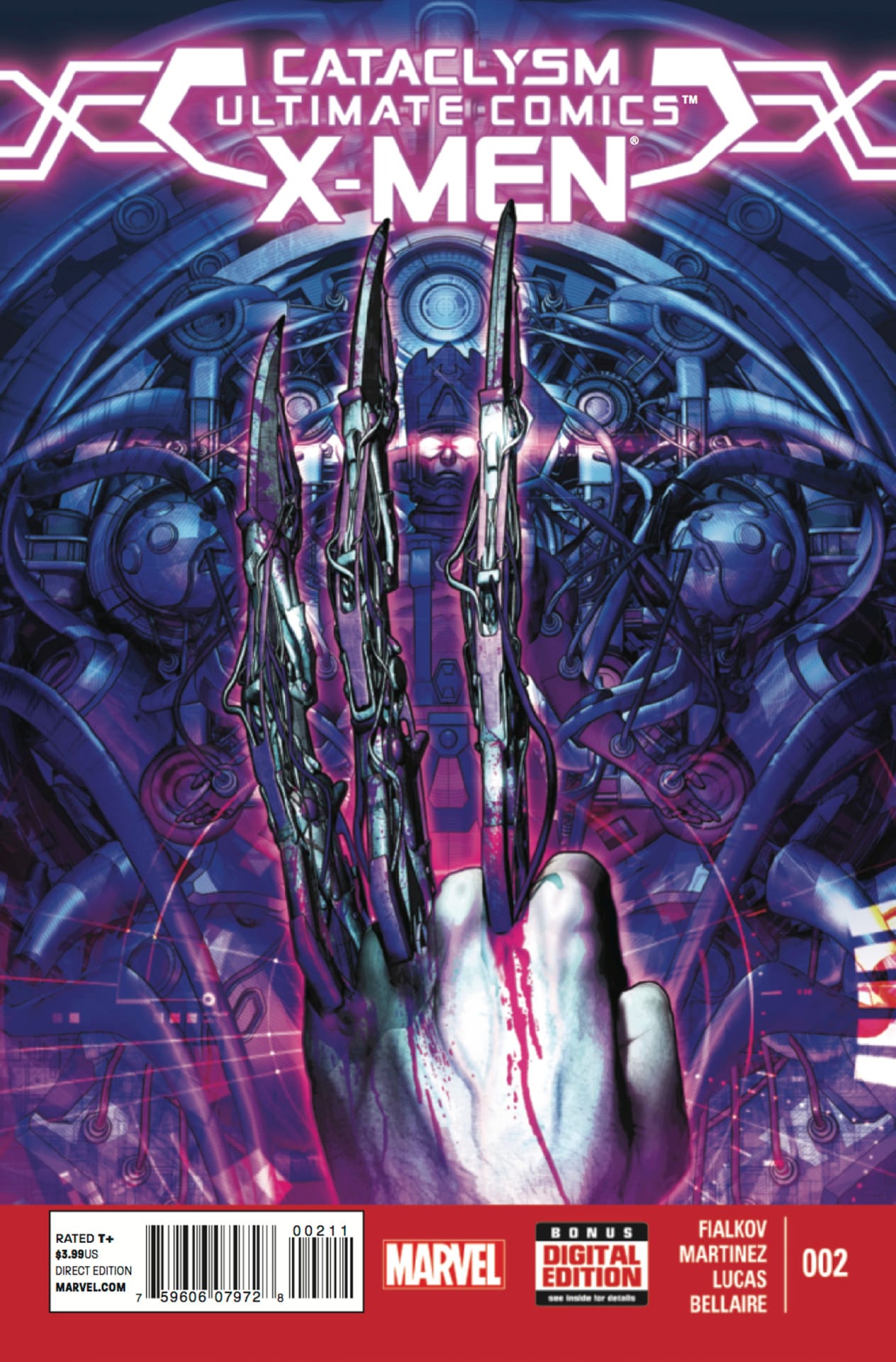Marvel COMIC BOOK Cataclysm: Ultimate X-Men #2 - CVR A (FN)