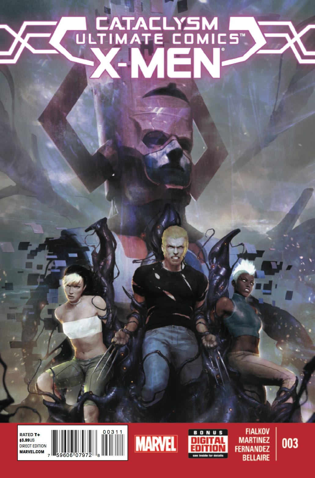 Marvel COMIC BOOK Cataclysm: Ultimate X-Men #3 - CVR A (FN)