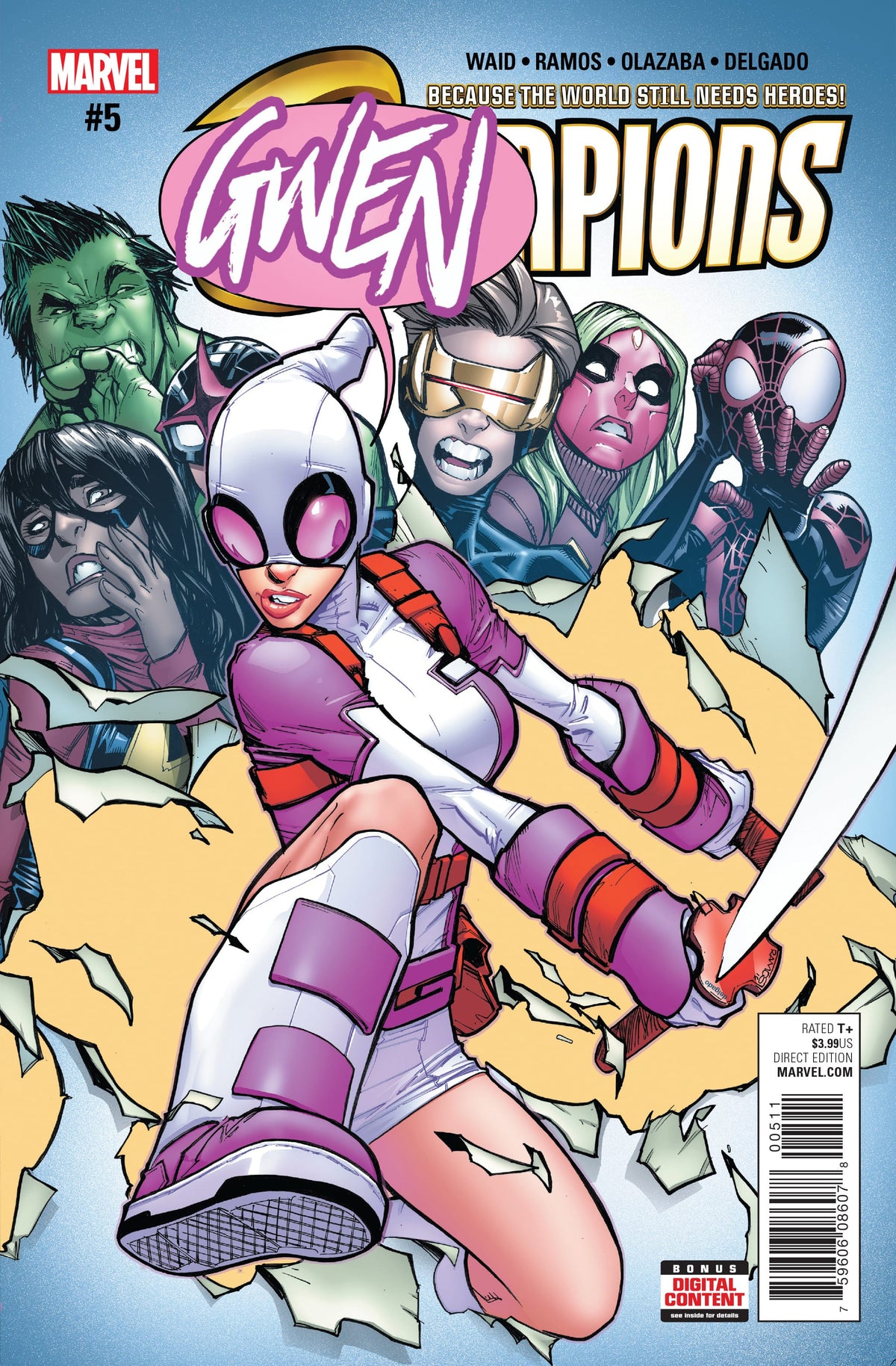 Marvel COMIC BOOK Champions #5 - CVR A (FN)