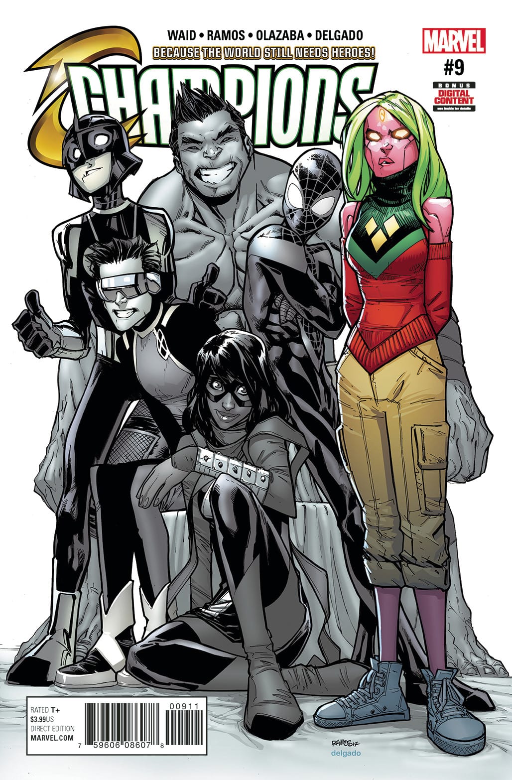 Marvel COMIC BOOK Champions #9 - CVR A (FN)